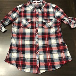 Plaid Button Down Shirt